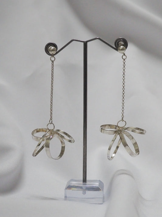 Ribbon Bloom Earrings