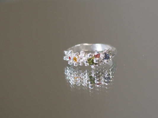 Rainbow Bloom Ring