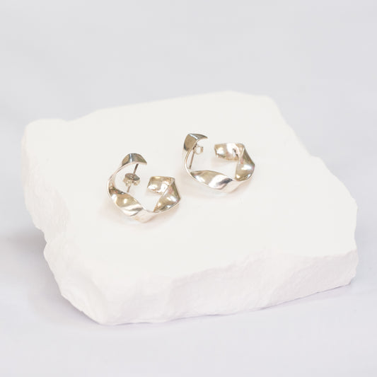 Twist earrings, small version