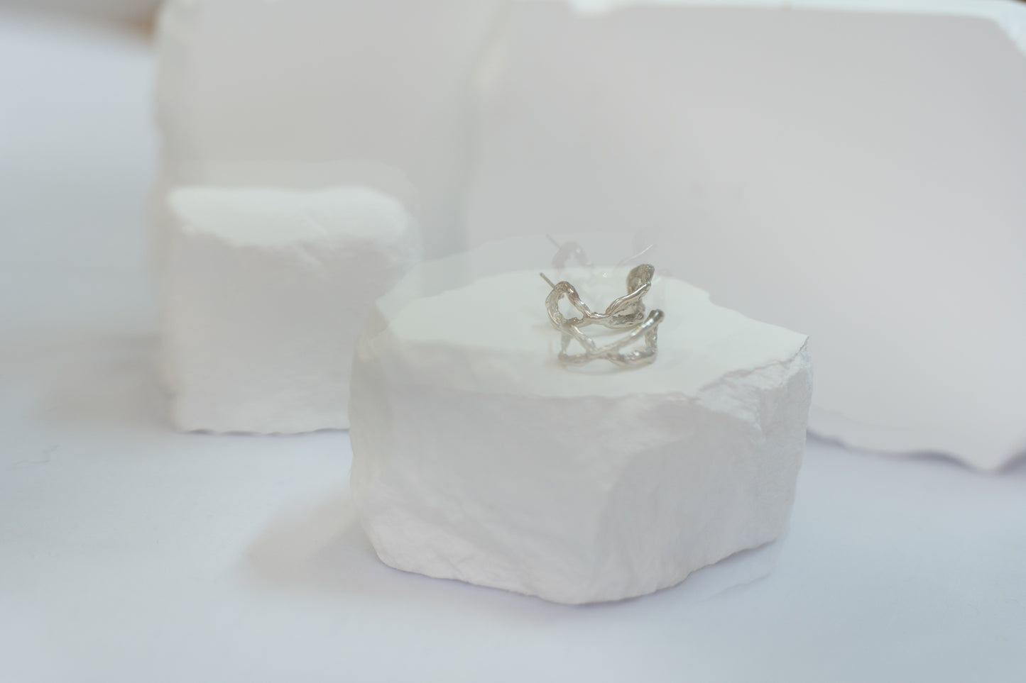 Sculptural Flow Earrings