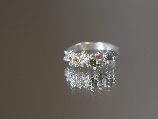 Rainbow Bloom Ring