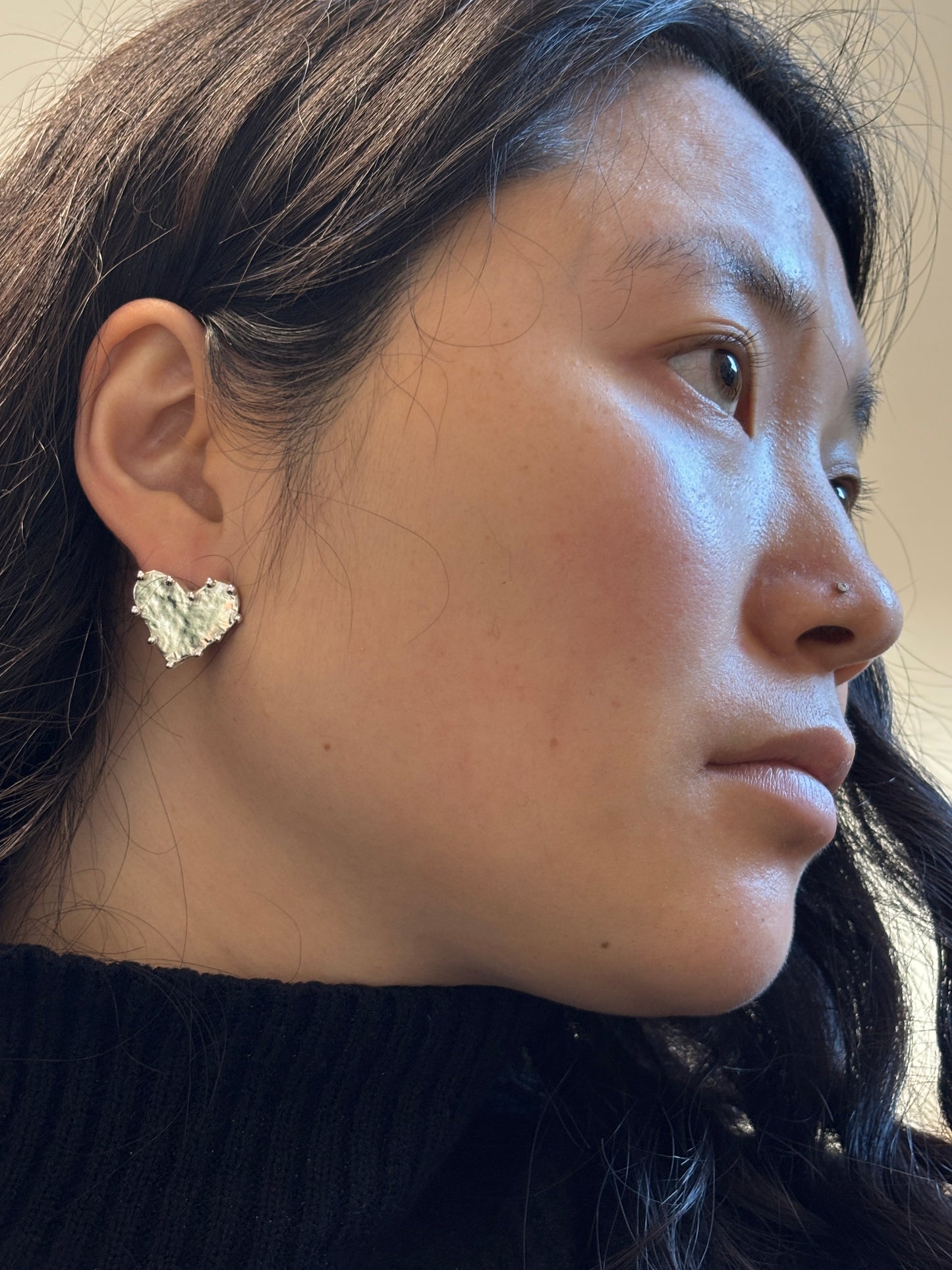 Heart earrings