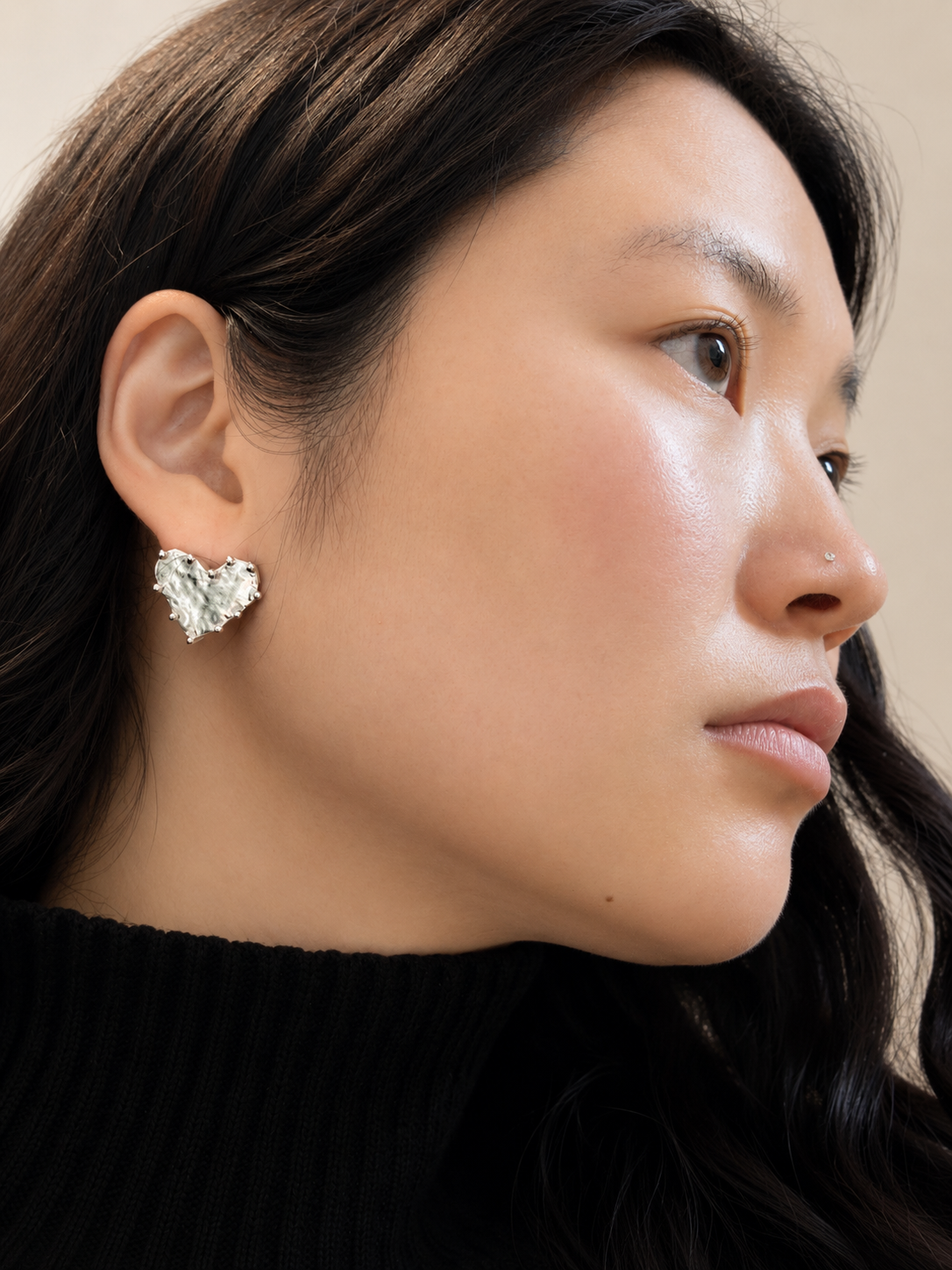 Heart earrings