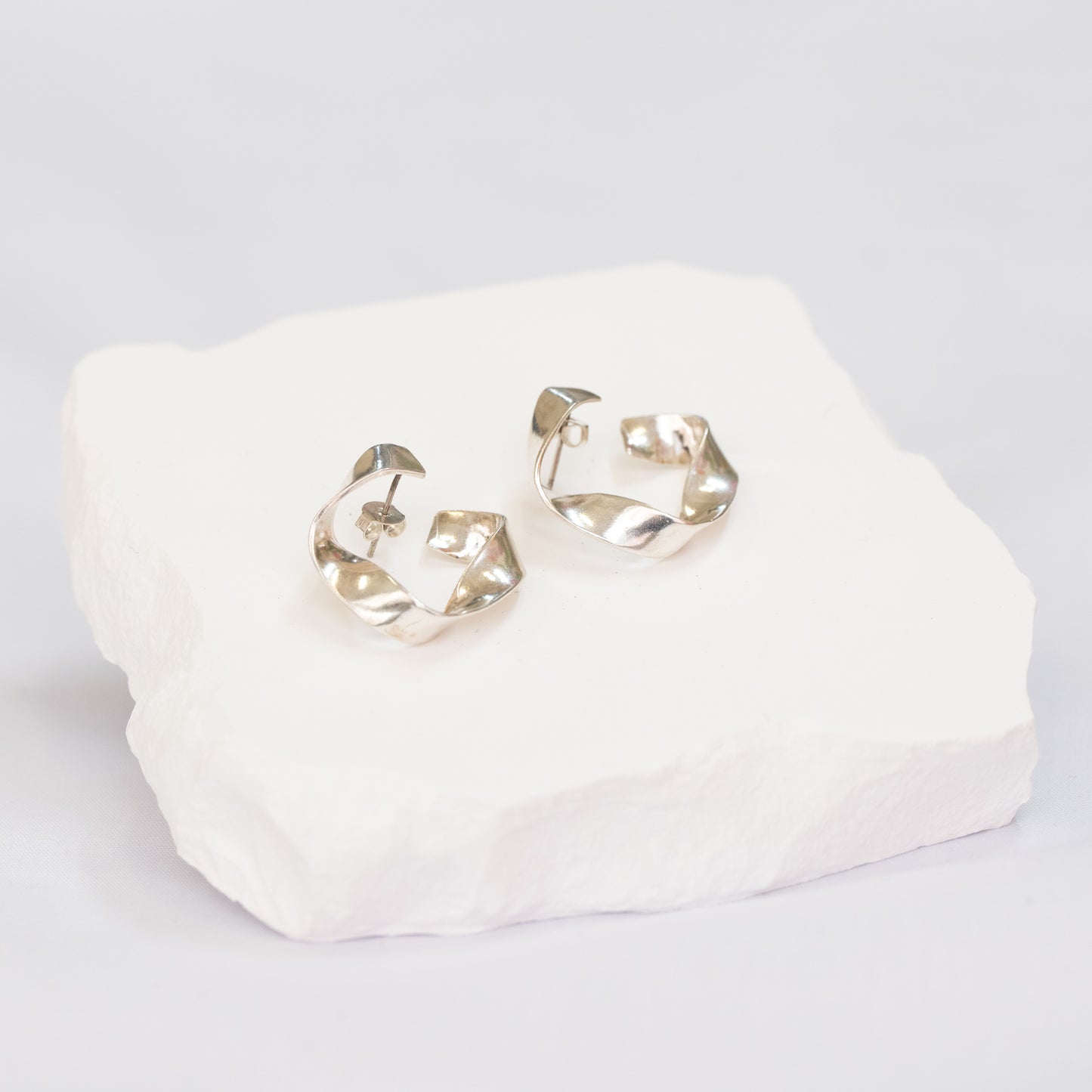 Twist earrings, small version