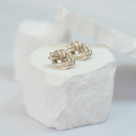 Knotted earrings