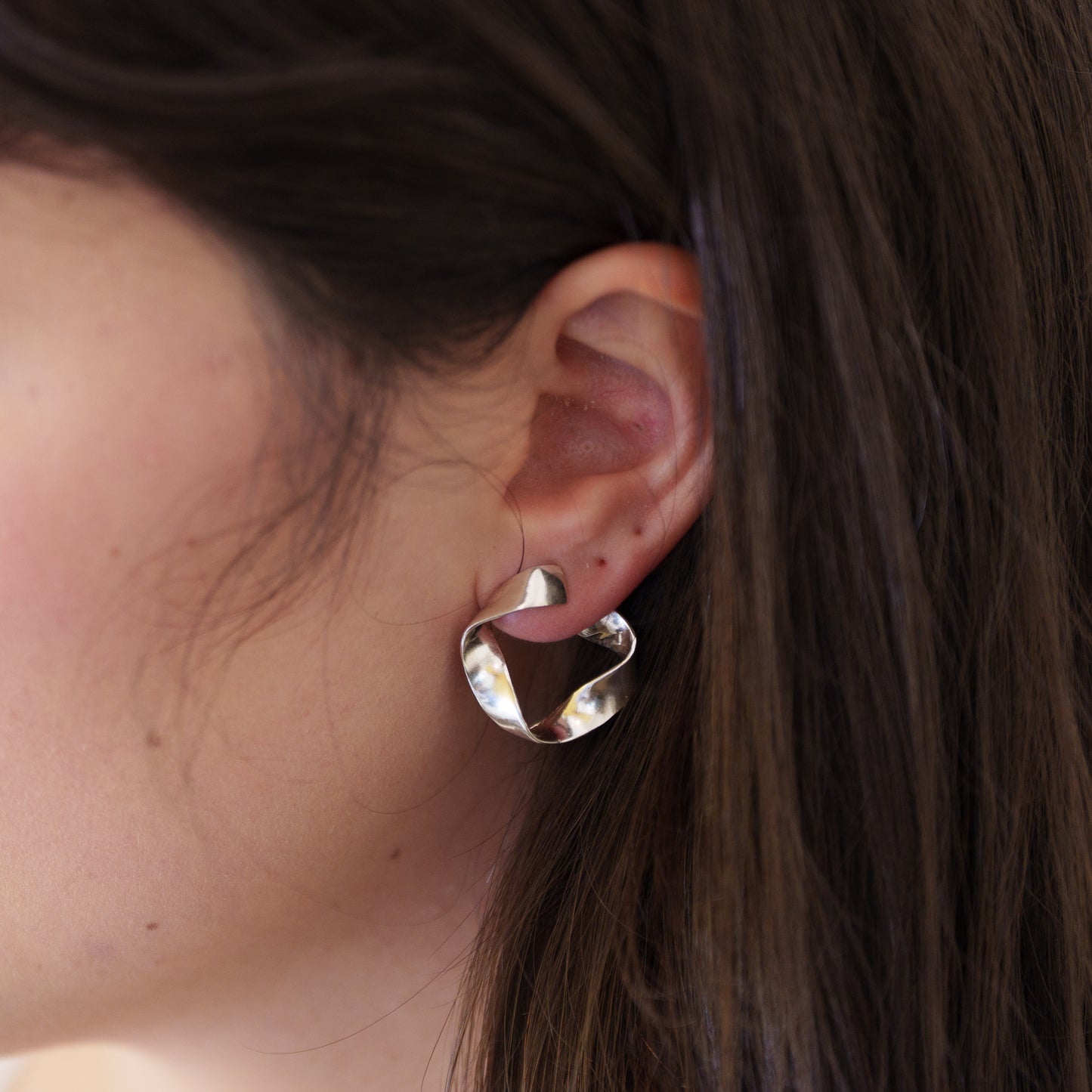 Twist earrings, small version