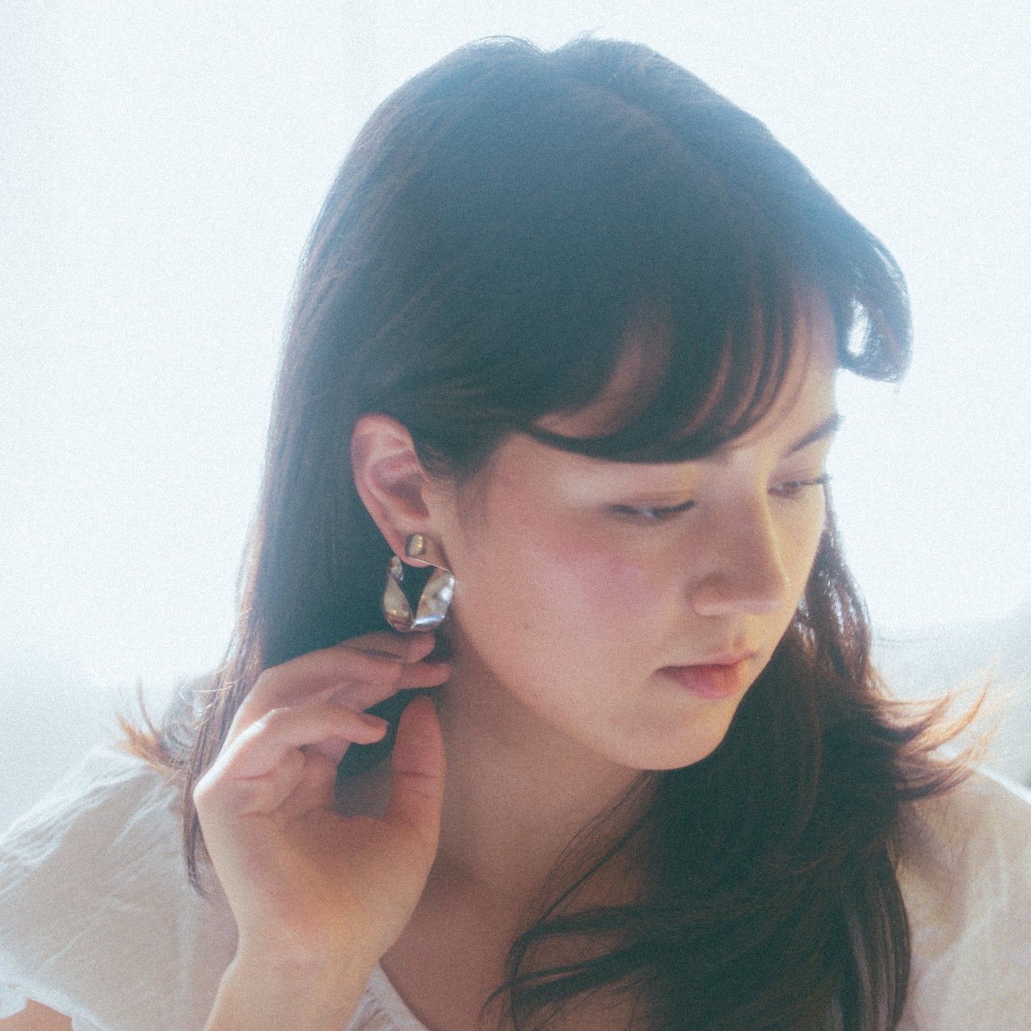 Twist earrings, large version